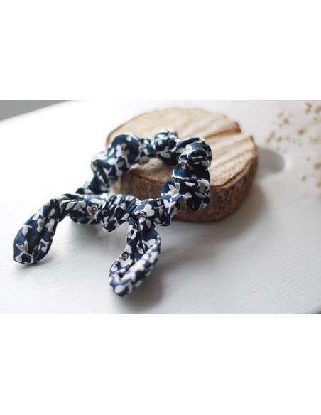 Chouchou Enfant Constance Liberty Bleu Marine
