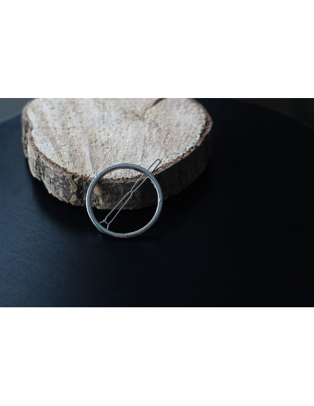hair clip Cécilia silver