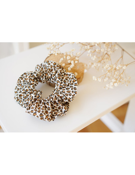 Chouchou Will Imprimé Léopard