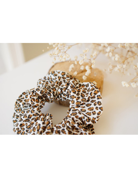 Chouchou Will Imprimé Léopard