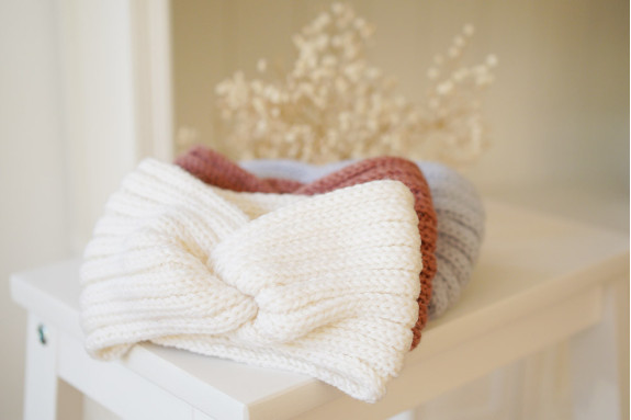 Bandeau Laine Isae Blanc