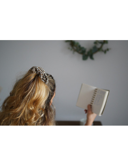 Chouchou Will Imprimé Léopard