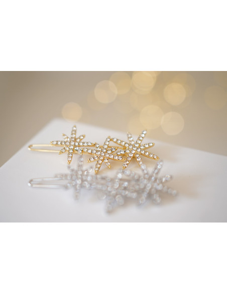 Barrette Erella Étoiles Dorées