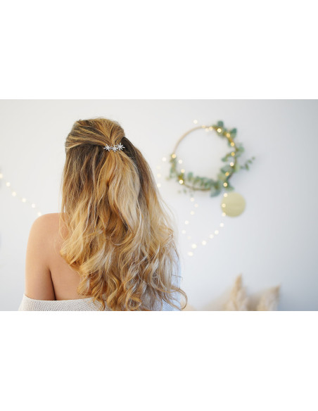 Barrette Erella Étoiles Argeentées