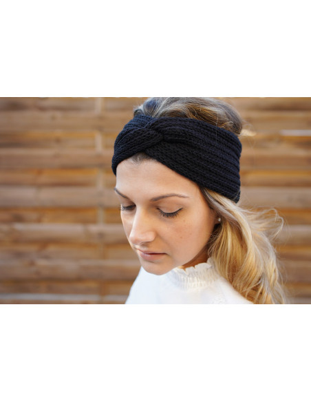 headband Laine Isae Noir