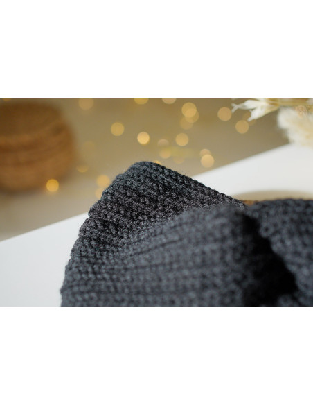 Bandeau Laine Isae Noir