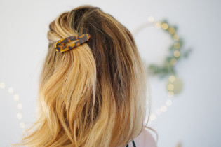hair clip Charline tortoise 2