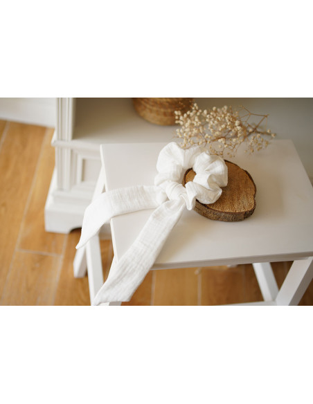 Chouchou Ruban Catherine Blanc