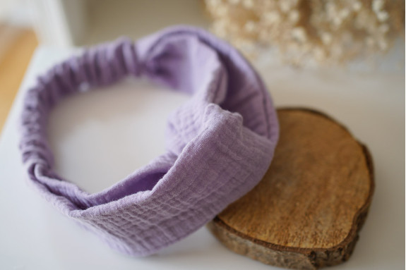 headband Catherine Lilas