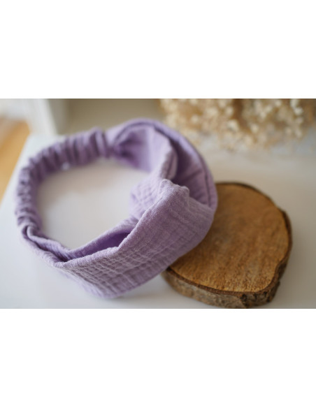headband Catherine Lilas