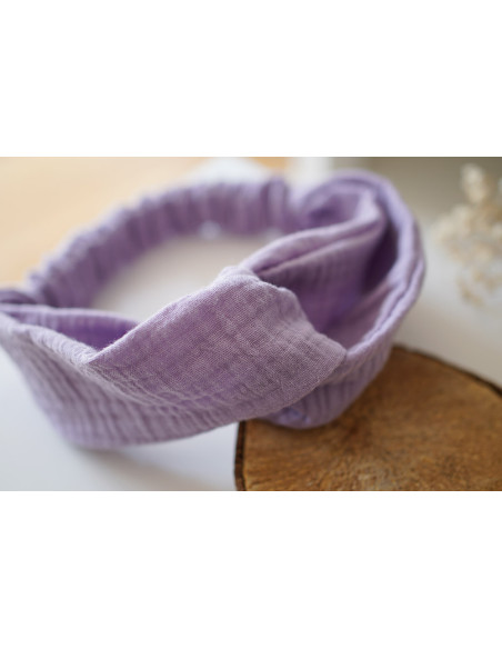 headband Catherine Lilas
