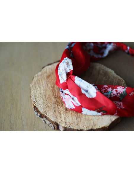 Bandeau Maria Rouge