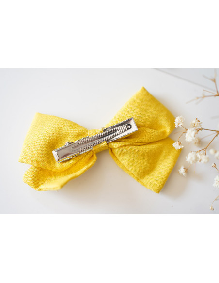 Barrette Irène Petit Noeud Jaune