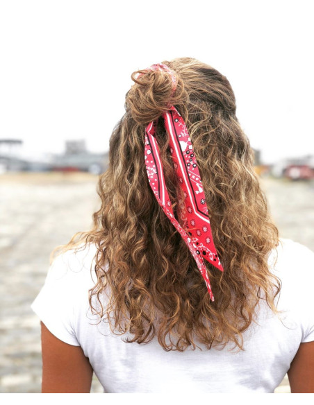 Foulard Léa Rouge