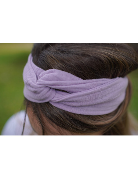 headband Catherine Lilas