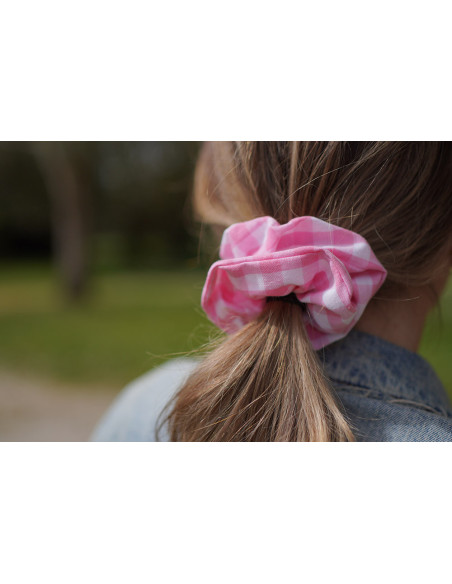 scrunchie Jean Vichy Rose