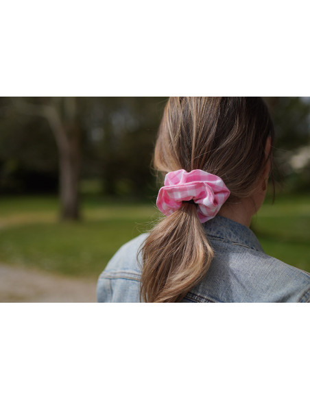 scrunchie Jean Vichy Rose