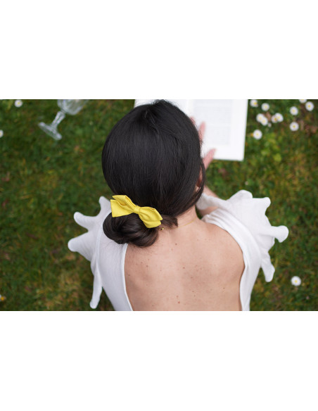 Barrette Irène Petit Noeud Jaune