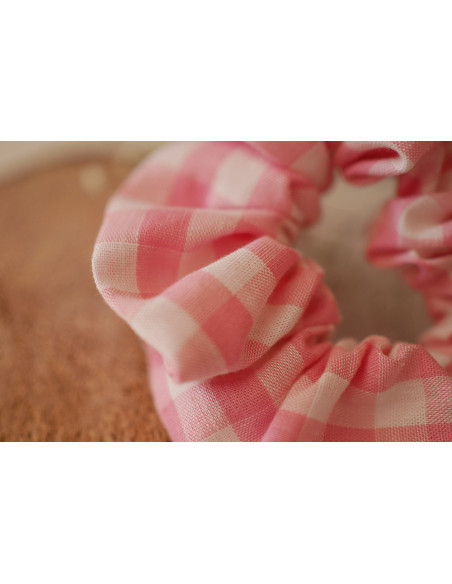 scrunchie Jean Vichy Rose
