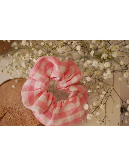 scrunchie Jean Vichy Rose