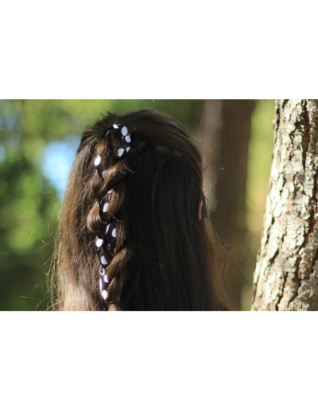 Foulard Paola Noir à pois