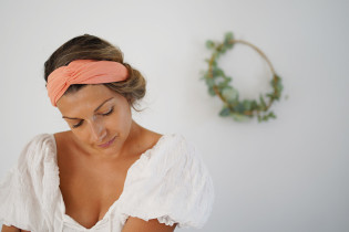 headband Lina Corail et gold 2