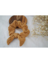 scrunchie bow kids Lou Camel et gold