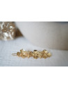 hair clip Victorine Golden Flowers