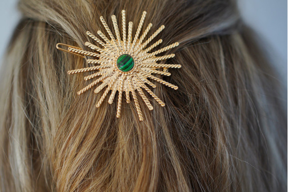 Barrette Taylor Soleil Dorée