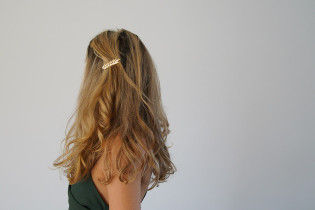 Barrette épis dorés Holy 2