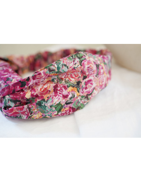 Bandeau Marius Coton Imprimé Fleuri