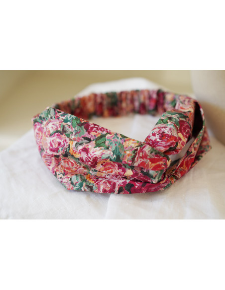 Bandeau Marius Coton Imprimé Fleuri