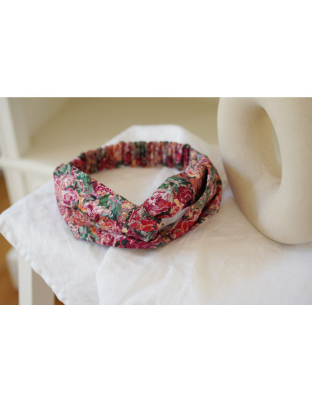 Bandeau Marius Coton Imprimé Fleuri