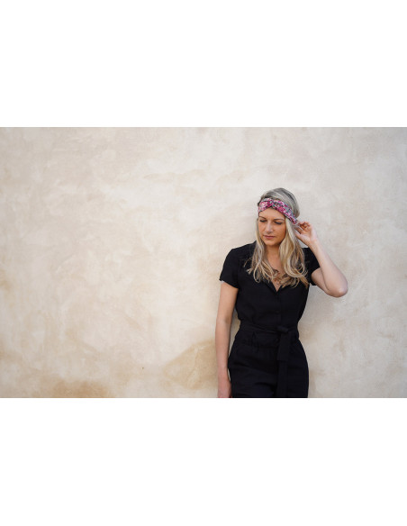 Bandeau Marius Coton Imprimé Fleuri