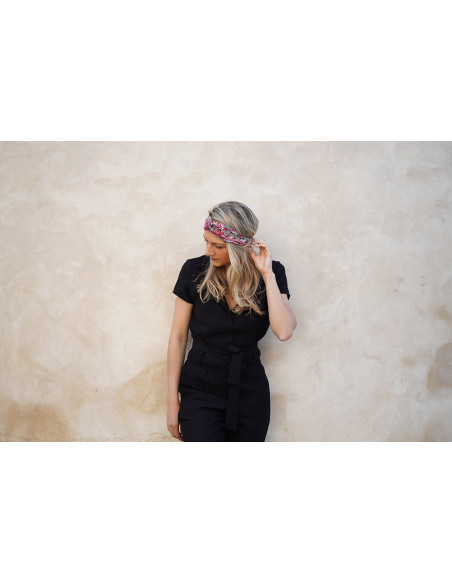 Bandeau Marius Coton Imprimé Fleuri