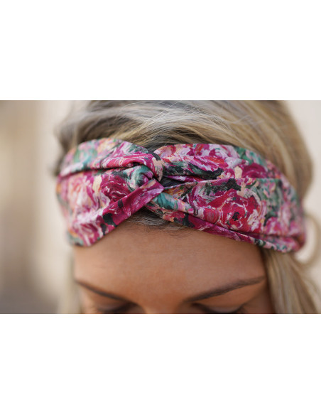 Bandeau Marius Coton Imprimé Fleuri