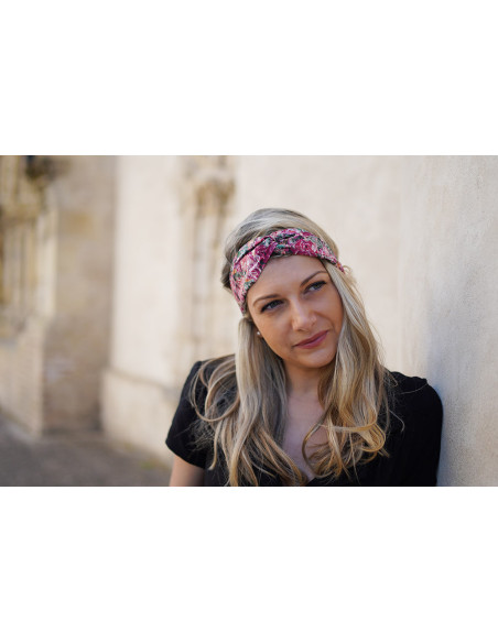 Bandeau Marius Coton Imprimé Fleuri