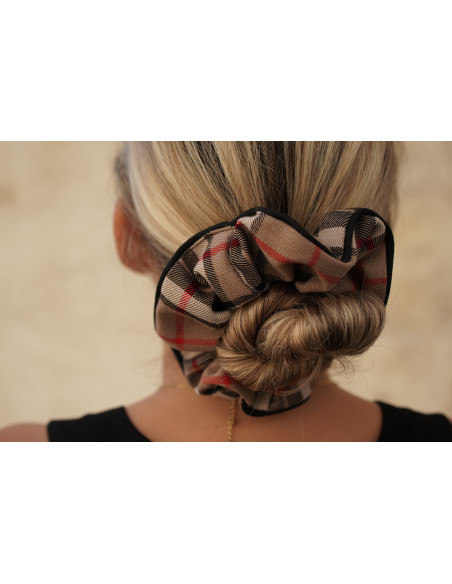 Austin scrunchie Burburry print