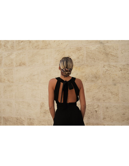 Austin scrunchie Burburry print