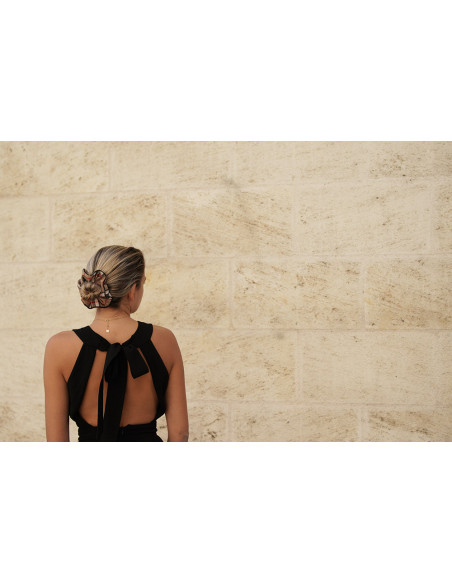 Austin scrunchie Burburry print
