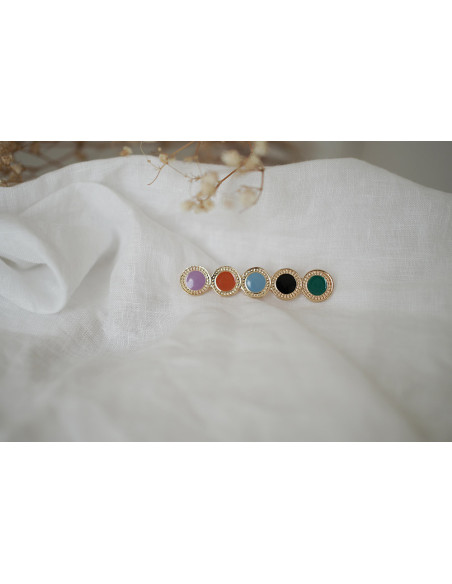 hair clip Joia Small Colored Rounds