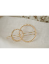 hair clip Selma Golden Circles