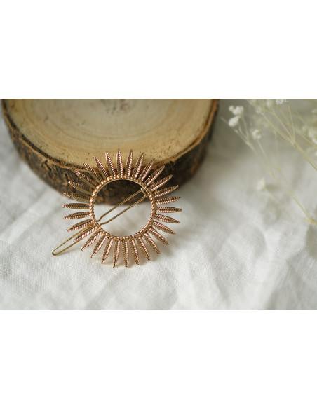 hair clip Manaé Soleil gold