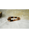 hair clip Charline tortoise Beige et Noir