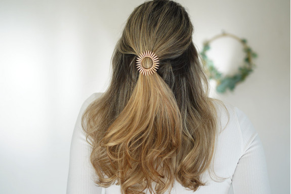 Barrette Manaé Soleil Doré