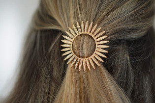 hair clip Manaé Soleil gold 2