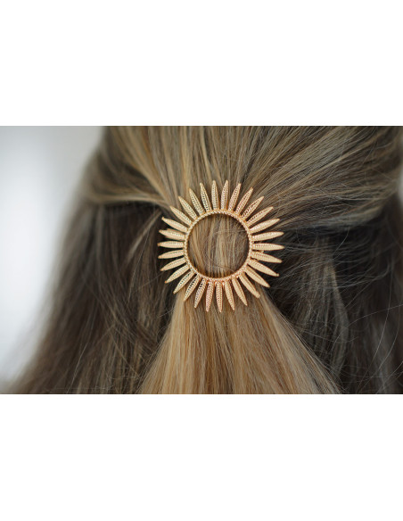 hair clip Manaé Soleil gold