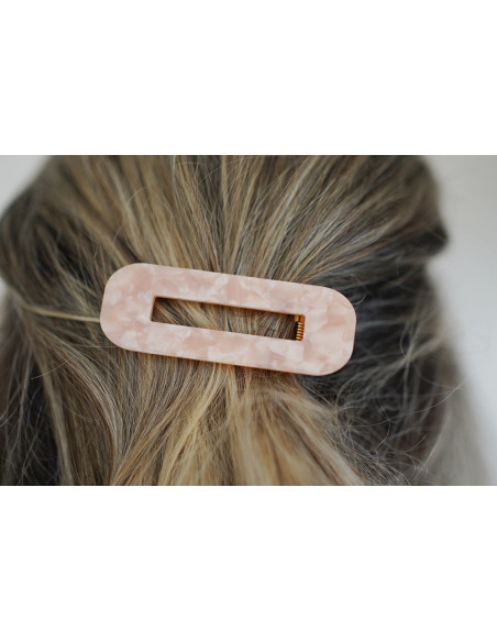 Barrette Anna Quartz Rose