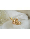 hair clip Cassie Butterflies and Golden Flowers