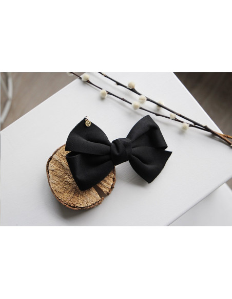 Barrette Célia Noeud Noir
